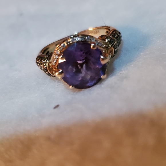 Levian amethyst ring size 7 - Picture 2 of 5